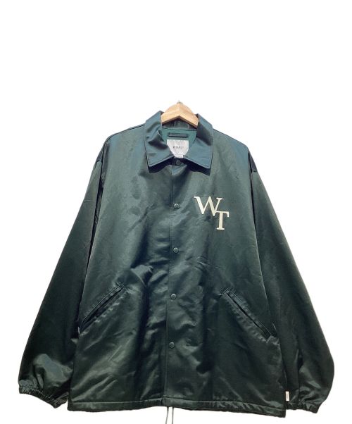 WTAPS（ダブルタップス）WTAPS (ダブルタップス) コーチジャケット ダークグリーン サイズ:XLの古着・服飾アイテム