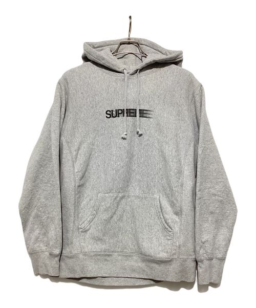 SUPREME（シュプリーム）SUPREME (シュプリーム) モーションロゴパーカー グレー サイズ:Lの古着・服飾アイテム