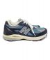 中古・古着 NEW BALANCE (ニューバランス) スニーカー ネイビー×ブルー サイズ:27.5：22000円