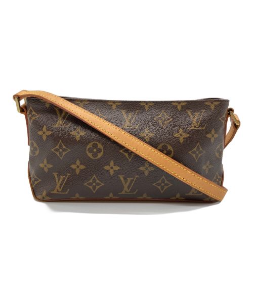 LOUIS VUITTON（ルイ ヴィトン）LOUIS VUITTON (ルイ ヴィトン) ショルダーポーチ　トロター ブラウンの古着・服飾アイテム