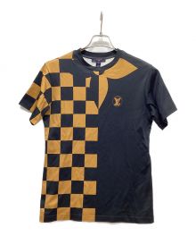 LOUIS VUITTON（ルイ ヴィトン）の古着「半袖Tシャツ」｜ネイビー×ブラウン