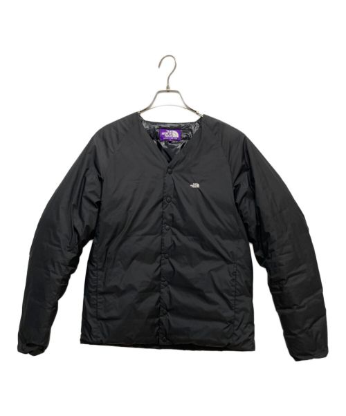 THE NORTHFACE PURPLELABEL（ザ・ノースフェイス パープルレーベル）THE NORTHFACE PURPLELABEL (ザ・ノースフェイス パープルレーベル) ダウンカーディガン ブラック サイズ:Sの古着・服飾アイテム