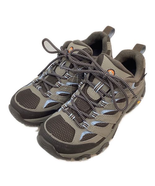 MERRELL（メレル）MERRELL (メレル) トレッキングシューズ グレー×ブルー サイズ:23の古着・服飾アイテム