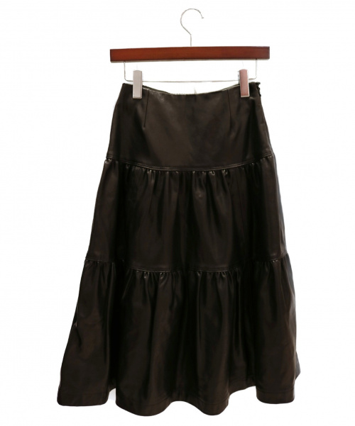 のため BARNEYS TIERED SKIRT ティアード スカート 紺の通販 by 63