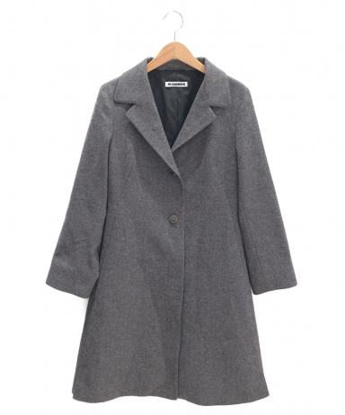 【中古・古着通販】JIL SANDER (ジルサンダー) アンゴラ混コート