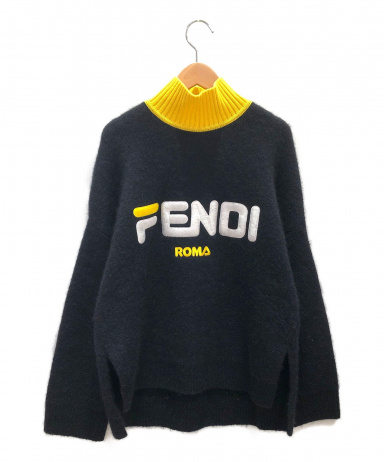 【中古・古着通販】FENDI×FILA (フェンディ×フィラ) モヘヤ混