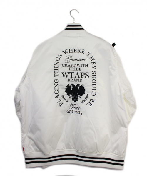 中古・古着通販】WTAPS (ダブルタップス) チームジャケット ホワイト