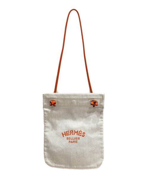 HERMES エルメス アリーヌ ショルダーバッグ オレンジ smcint.com