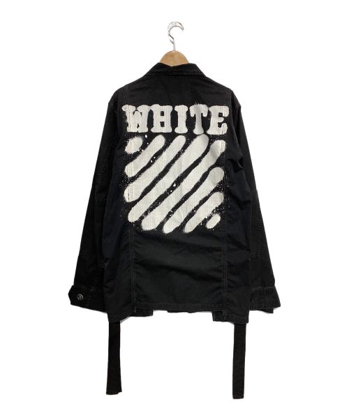 中古・古着通販】OFFWHITE (オフホワイト) DIAG SPRAY FIELD JACKET