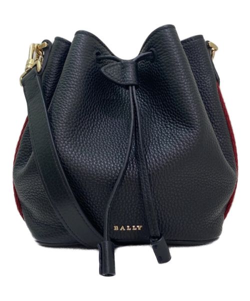 中古・古着通販】BALLY (バリー) サイドライン巾着レザーショルダー