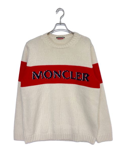 中古・古着通販】MONCLER (モンクレール) ニット アイボリー サイズ:2