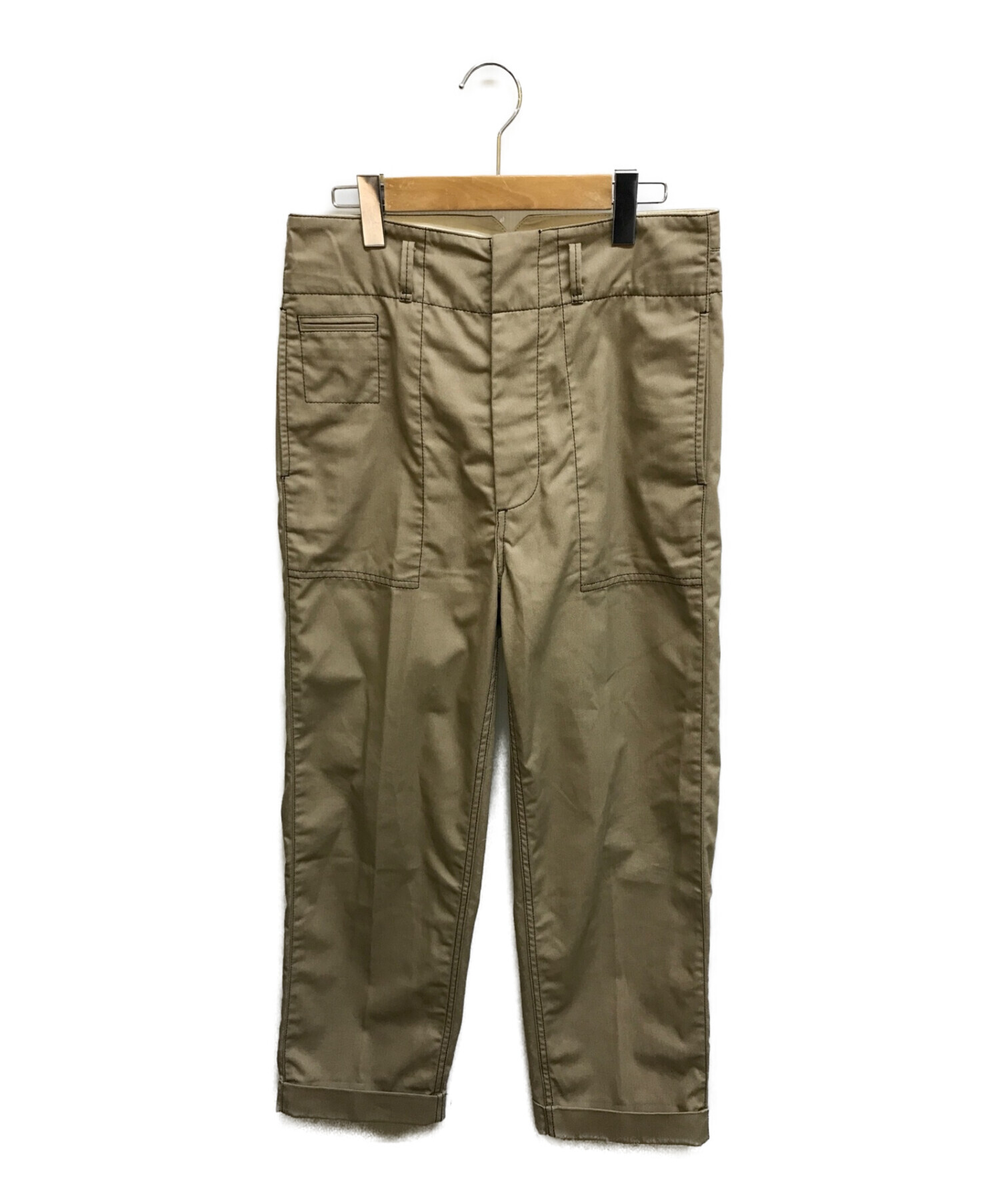 MARNI 19ss / Workwear gabardine Pantsマルニ | www.burger-life.com