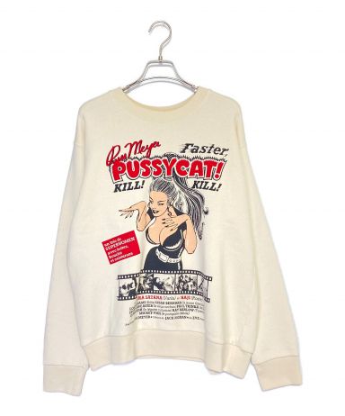 [中古]GUCCI(グッチ)のメンズ トップス Kill Faster Pussycat Print Sweatshirt