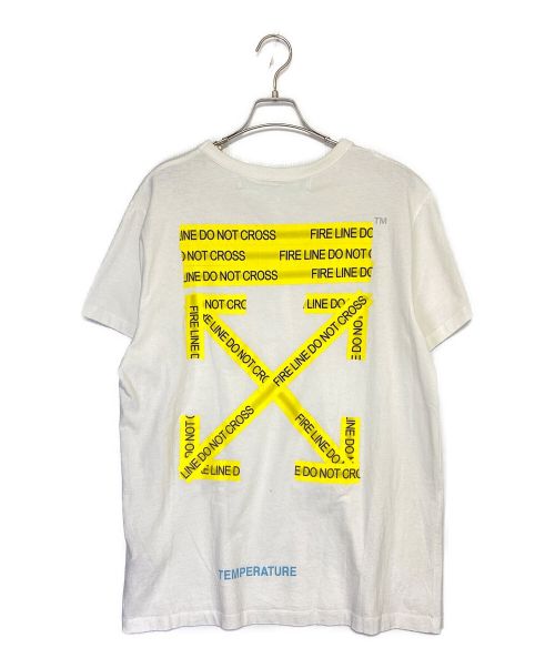 中古・古着通販】OFFWHITE (オフホワイト) FIRE TAPE T SHIRT