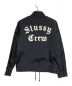 stussy (ステューシー) コーチジャケット ブラック サイズ:M：14800円