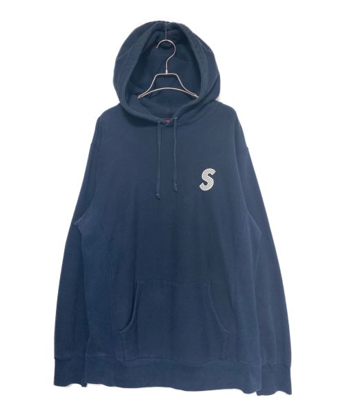 SUPREME（シュプリーム）SUPREME (シュプリーム) 3M Reflective S Logo Hooded Sweatshirt ネイビー サイズ:XLの古着・服飾アイテム