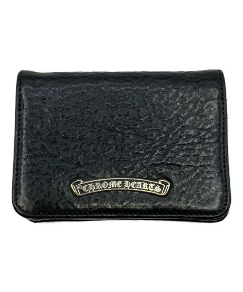 CHROME HEARTS（クロムハーツ）CHROME HEARTS (クロムハーツ) Card Case 3 Pocket ブラック サイズ:-の古着・服飾アイテム