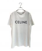 CELINEセリーヌ）の古着「フロントロゴTシャツ」｜ホワイト