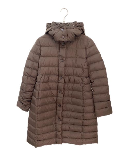 MONCLER（モンクレール）MONCLER (モンクレール) ADOXAダウンコート ブラウンの古着・服飾アイテム