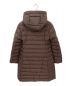 MONCLER (モンクレール) ADOXAダウンコート ブラウン：60800円