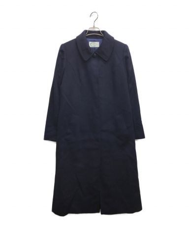 中古・古着通販】CARVEN (カルヴェン) カシミヤコート ネイビー サイズ