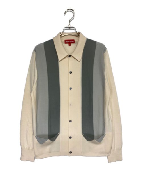 SUPREME（シュプリーム）SUPREME (シュプリーム) Arrows Striped Polo Sweater サイズ:Sの古着・服飾アイテム