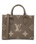 LOUIS VUITTON（ルイ ヴィトン）の古着「オンザゴーPM」｜グレー