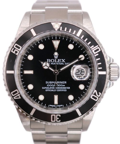 ROLEX（ロレックス）ROLEX (ロレックス) サブマリーナデイト ブラック サイズ:40mmの古着・服飾アイテム