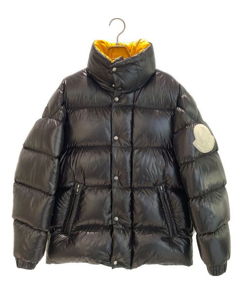 MONCLER（モンクレール）MONCLER (モンクレール) DERVAUX GIUBBOTTO ブラック×イエロー サイズ:1の古着・服飾アイテム