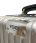 中古・古着 RIMOWA (リモワ) FENDI (フェンディ) コラボFFロゴキャリーケース33L シルバー サイズ:33L：358000円