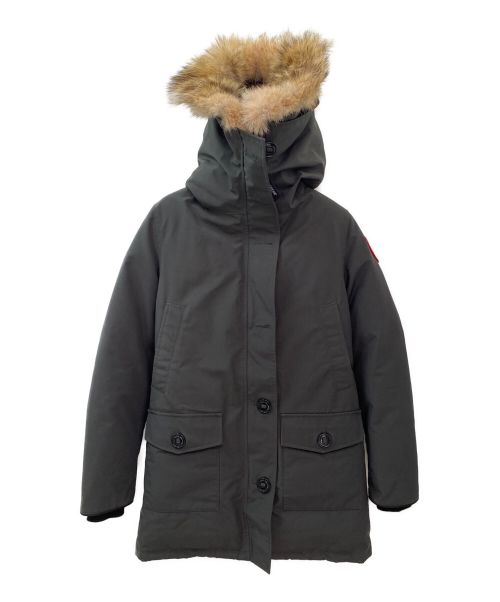 CANADA GOOSE（カナダグース）CANADA GOOSE (カナダグース) BRONTE PARKA グリーン サイズ:Sの古着・服飾アイテム