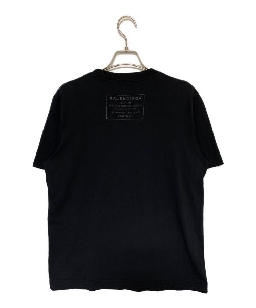 BALENCIAGA（バレンシアガ）BALENCIAGA (バレンシアガ) バックラバープリントTシャツ ブラック サイズ:Sの古着・服飾アイテム