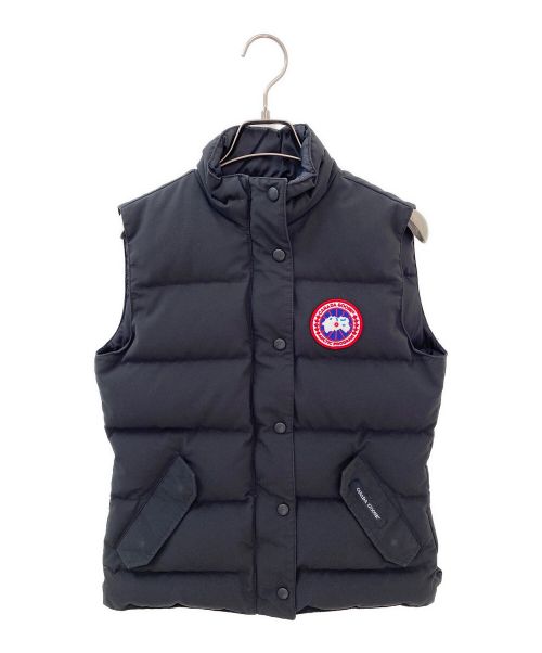 CANADA GOOSE（カナダグース）CANADA GOOSE (カナダグース) FREESTYLE VEST ブラック サイズ:Sの古着・服飾アイテム