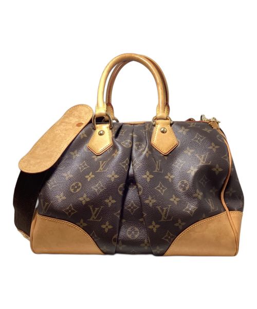 LOUIS VUITTON（ルイ ヴィトン）LOUIS VUITTON (ルイ ヴィトン) スティーブン/モノグラム2WAYショルダーバッグ ブラウンの古着・服飾アイテム