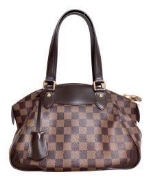 LOUIS VUITTON（ルイ ヴィトン）の古着「ヴェローナPM/ダミエハンドバッグ」｜ブラウン