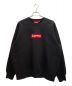 SUPREME（シュプリーム）の古着「Box Logo Crewneck」｜ブラック