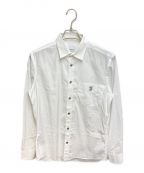 BURBERRYバーバリー）の古着「TB刺繍シャツ」｜ホワイト
