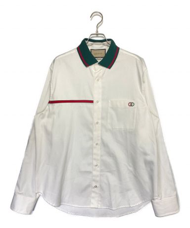 [中古]GUCCI(グッチ)のメンズ トップス シェリーラインシャツ