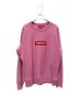 SUPREME（シュプリーム）の古着「BOX LOGO SWEATSHIRT」｜ピンク