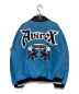 AVIREX (アヴィレックス) AVIREX LION 2TONE VARSITY JACKET グレー×ブルー サイズ:L：89800円