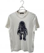 LOUIS VUITTONルイ ヴィトン）の古着「Jacquard Spaceman T-shirt」｜ホワイト