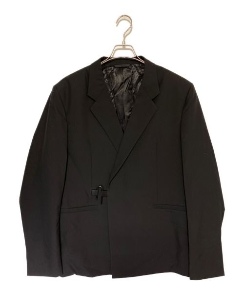 GIVENCHY（ジバンシィ）GIVENCHY (ジバンシィ) Uロックジャケット トリコティンウール ブラック サイズ:54の古着・服飾アイテム