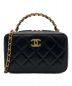 CHANEL（シャネル）の古着「スモールバニティ/バニティバッグ」｜ブラック