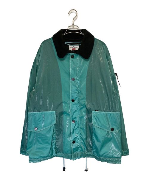 SUPREME（シュプリーム）SUPREME (シュプリーム) STONE ISLAND (ストーンアイランド) New Silk Light Jacket グリーン サイズ:XLの古着・服飾アイテム