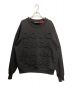 DOLCE & GABBANA（ドルチェ＆ガッバーナ）の古着「LOGO DETAILED CREWNECK SWEATSHIRT」｜ブラック