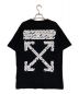 OFFWHITE (オフホワイト) AIRPORT TAPE S/S SLIM TEE ブラック サイズ:L：22000円