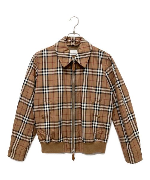 BURBERRY LONDON（バーバリーロンドン）BURBERRY LONDON (バーバリー ロンドン) ノバチェックスウィングトップ ベージュ サイズ:44の古着・服飾アイテム