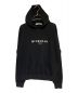 GIVENCHY（ジバンシィ）の古着「ロゴプリントプルオーバーパーカー」｜ブラック