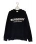 BURBERRY（バーバリー）の古着「LANSLOW Logo Crew Sweat 」｜ブラック