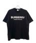 BURBERRY（バーバリー）の古着「プリントTシャツ」｜ブラック